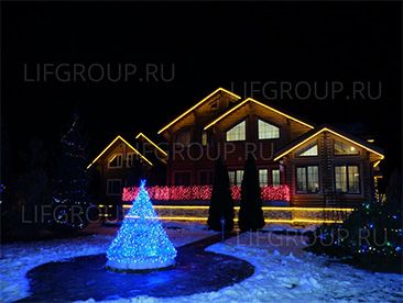 Новогоднее украшение КП «Шишкин Лес»